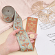 Ethnic style Embroidery Polyester Ribbons OCOR-WH0079-25C-3