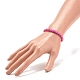 Bracelet extensible en perles acryliques couleur bonbon pour enfants BJEW-JB08053-3