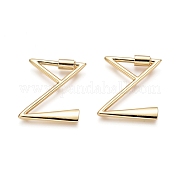 Латунные брелоки с карабином KK-I663-01G-Z