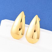 Серьги-гвоздики из нержавеющей стали 304 EJEW-G423-35B-G