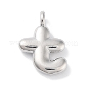 Подвески из латуни с покрытием стойки с буквами-шариками KK-C050-01P-T