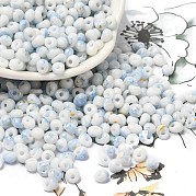 Выпечка краска стеклянные бусины SEED-F006-01A-02
