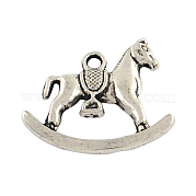 Тибетский стиль Rocking Horse сплава подвески TIBEP-Q050-05AS-RS