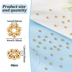 Cuentas espaciadoras de acero inoxidable 304&nbsp;STAS-HY0001-48G