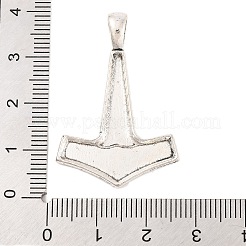 Thors Hammeranhänger aus tibetischer Legierung&nbsp;X-TIBEP-A19843-AS-RS