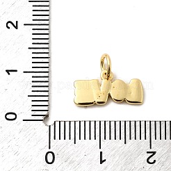 Charms smalto ottone&nbsp;KK-A268-10G-03