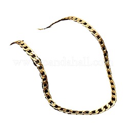Ensembles de colliers et bracelets en alliage de chaînes cubaines pour hommes&nbsp;WG37A02-08