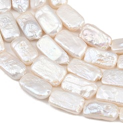Fili di perle keshi barocche naturali&nbsp;PA-CBAFEE8-16A