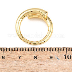 Manschettenringe aus Messing für Damen&nbsp;RJEW-Z113-15G