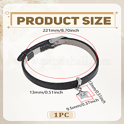 1 Stück PU-Lederschnurarmbänder&nbsp;BJEW-LP0003-54
