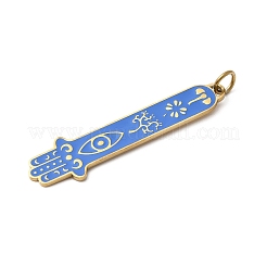 304 Edelstahl-Emaille-Anhänger&nbsp;STAS-F335-01B