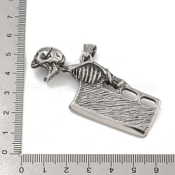 Grands pendentifs en acier inoxydable 304&nbsp;STAS-D110-03AS