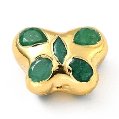 Perles de jade teintes naturelles&nbsp;KK-G409-09G
