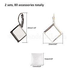 Fabrication de boucles d'oreilles DIY&nbsp;DIY-PH0026-16