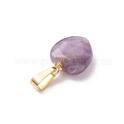 Pendenti d'ametista naturale&nbsp;PALLOY-JF05374-02
