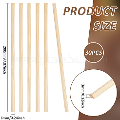 Bastelstöcke aus Holz&nbsp;WOOD-WH0049-09B