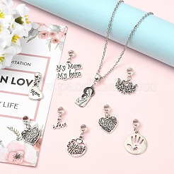 80 pz 8 stile lega europeo pendenti charms&nbsp;PALLOY-CJ00192