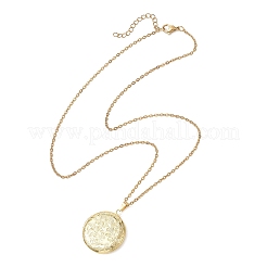 Collares colgantes de latón&nbsp;NJEW-JN05906