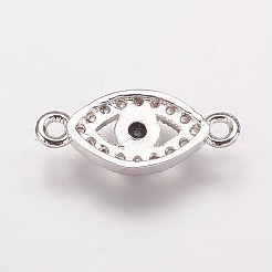 Liens en laiton avec zircone cubique&nbsp;KK-P134-61P