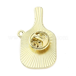 Sportthema Pickleball Paddel Charms Emaille Pins&nbsp;JEWB-B030-01A