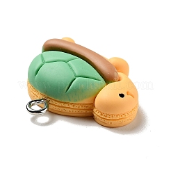 Pendentifs en résine opaque&nbsp;X-RESI-G043-E05