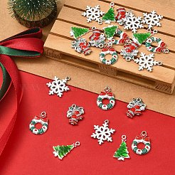 24 pendentif de Noël en alliage&nbsp;ENAM-YW0006-43