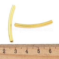 Ottone curvo tubo di perline&nbsp;KK-B120-04A-G
