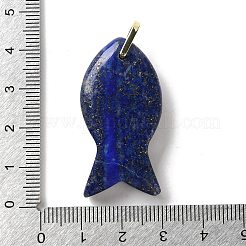 Natürliche Lapislazuli Anhänger&nbsp;G-Z102-02G-02