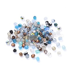 Perles de verre tchèques polies au feu&nbsp;LAMP-D180-16B-08
