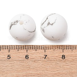 Perlas de silicona impresas ecológicas aptas para uso alimentario&nbsp;SIL-A013-01A-08