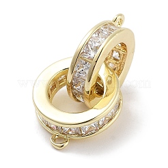 Messing micro pave klare zirkonia anhänger&nbsp;ZIRC-L104-008G