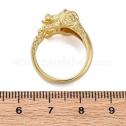 Messing-Manschettenringe für Frauen und Männer&nbsp;LS-RJEW-C118-03G