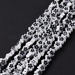 Millefiori a mano fili di perline di vetro&nbsp;LAMP-J035-4mm-72