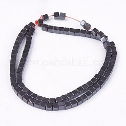 Unmagnetische synthetischen Hämatitkornen Stränge&nbsp;X-G-Q527-4x4mm-1