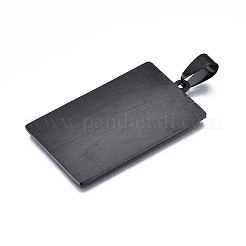 201 pendentifs en acier inoxydable&nbsp;LS-STAS-S105-LA461-12