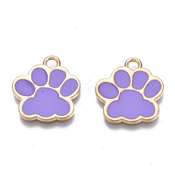 Pendentifs d'émail en alliage&nbsp;ENAM-T016-22LG-D-RS