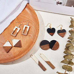 DIY Holzohrringe machen Sets&nbsp;DIY-OC0006-45