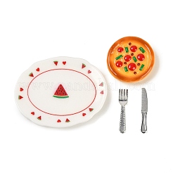 Miniatur-Frühstücksset aus Harz&nbsp;DIY-H174-01E
