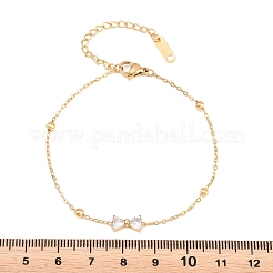 304 Edelstahl-Strass-Gliederarmbänder&nbsp;BJEW-B171-13G