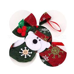8 stücke tuch weihnachtsstrümpfe sets&nbsp;JX067A