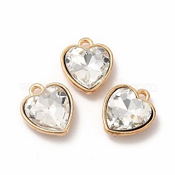 Facettierte Glas Strass Anhänger&nbsp;GLAA-I051-B08