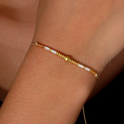 Verstellbare geflochtene Armbänder aus Glasperlen&nbsp;NY2606