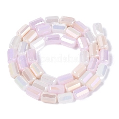 Chapelets de perles en verre opaque électrolytique&nbsp;EGLA-N022-11A-B01