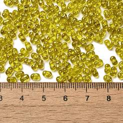 Spray bemalte Glasperlen&nbsp;SEED-F005-04A-03