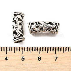 Hohl tibetischen Stil Legierung European Beads&nbsp;TIBE-L008-33AS