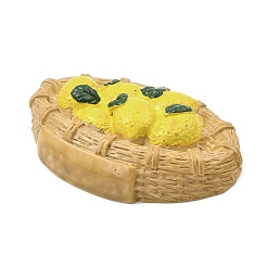 Cabochon decoden imitazione frutta in resina opaca&nbsp;LS-RESI-G076-01A