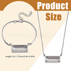 DIY-Kits zur Herstellung von Halsketten und Armbändern aus 304 Edelstahl&nbsp;SJEW-DR00003