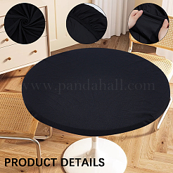 1 runde Tischdecke aus Polyester&nbsp;AJEW-CN0001-61