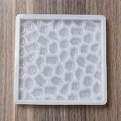 Schalenmattenformen aus Silikon mit Rautenstruktur&nbsp;LS-DIY-C061-04B