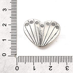 Tibetischer stil legierung perlen&nbsp;TIBE-L008-28AS